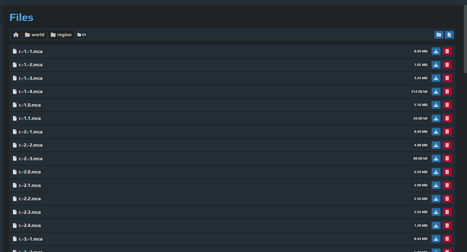 There Is No Download Button In The Download Section Server Aternos 